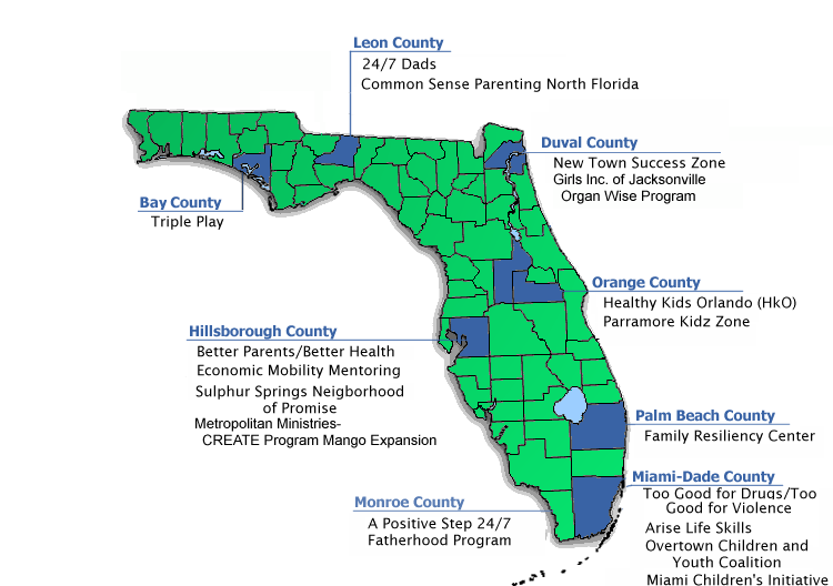 Map of Florida