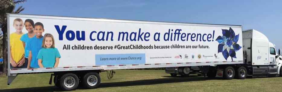 Pinwheels for Prevention Truck