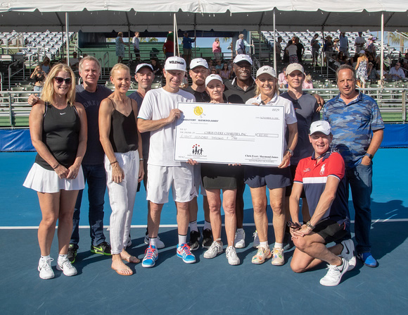 Chris Evert at the Raymond James Pro Celebrity Tennis Classic