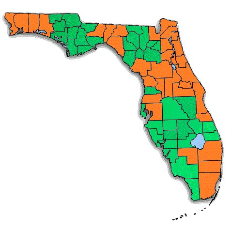 Map of Florida