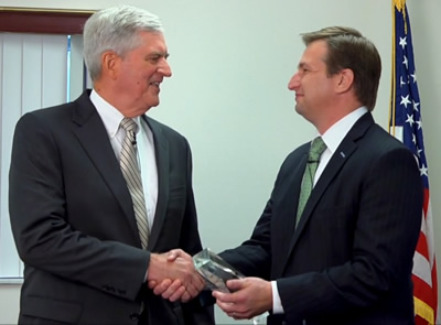 Congressman Daniel Webster and Representative Jason Brodeur