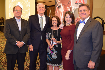 Carol McNally is Presented Daniel Webster Leadership Award