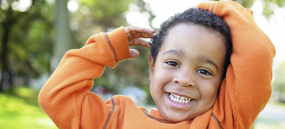 Smiling Little Boy