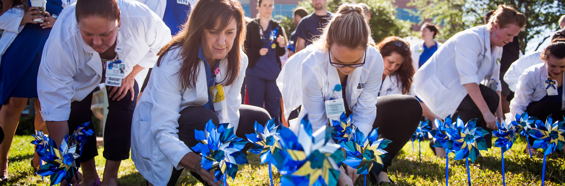 Planting Pinwheels