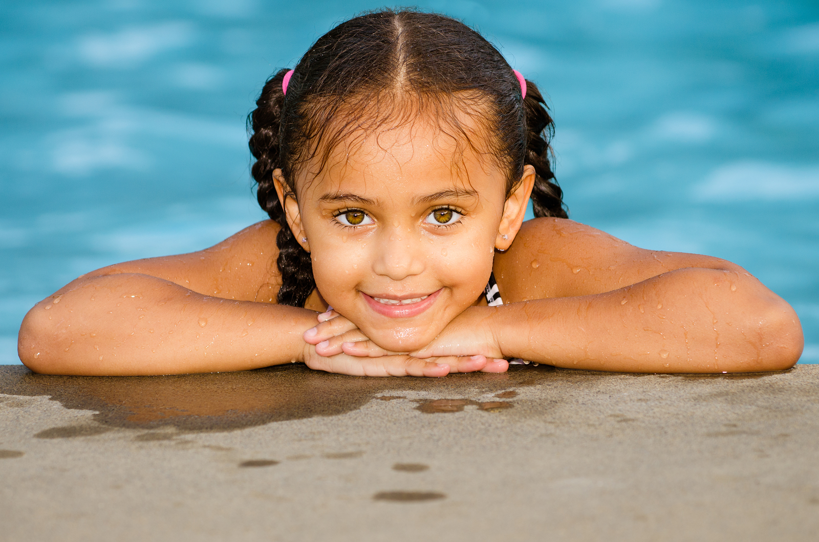 Child in Pool